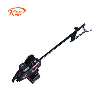 Convenient rebar tying machine metal extension rod